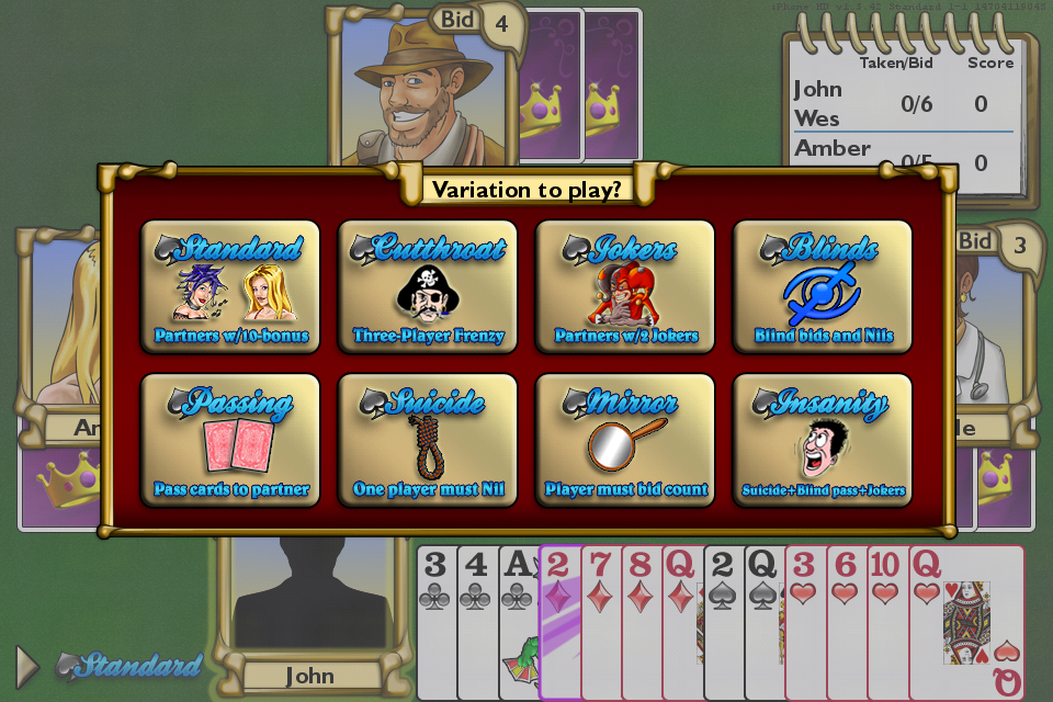 Championship Spades Card Game HD par DreamQuest Games